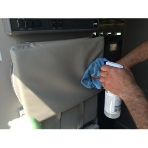 aircraft interior cleaner leather seat cleaning